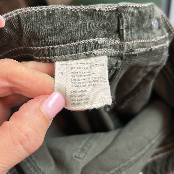 Pilcro & The Letterpress Serif Corduroy Skinnies 26 - Picture 7 of 7